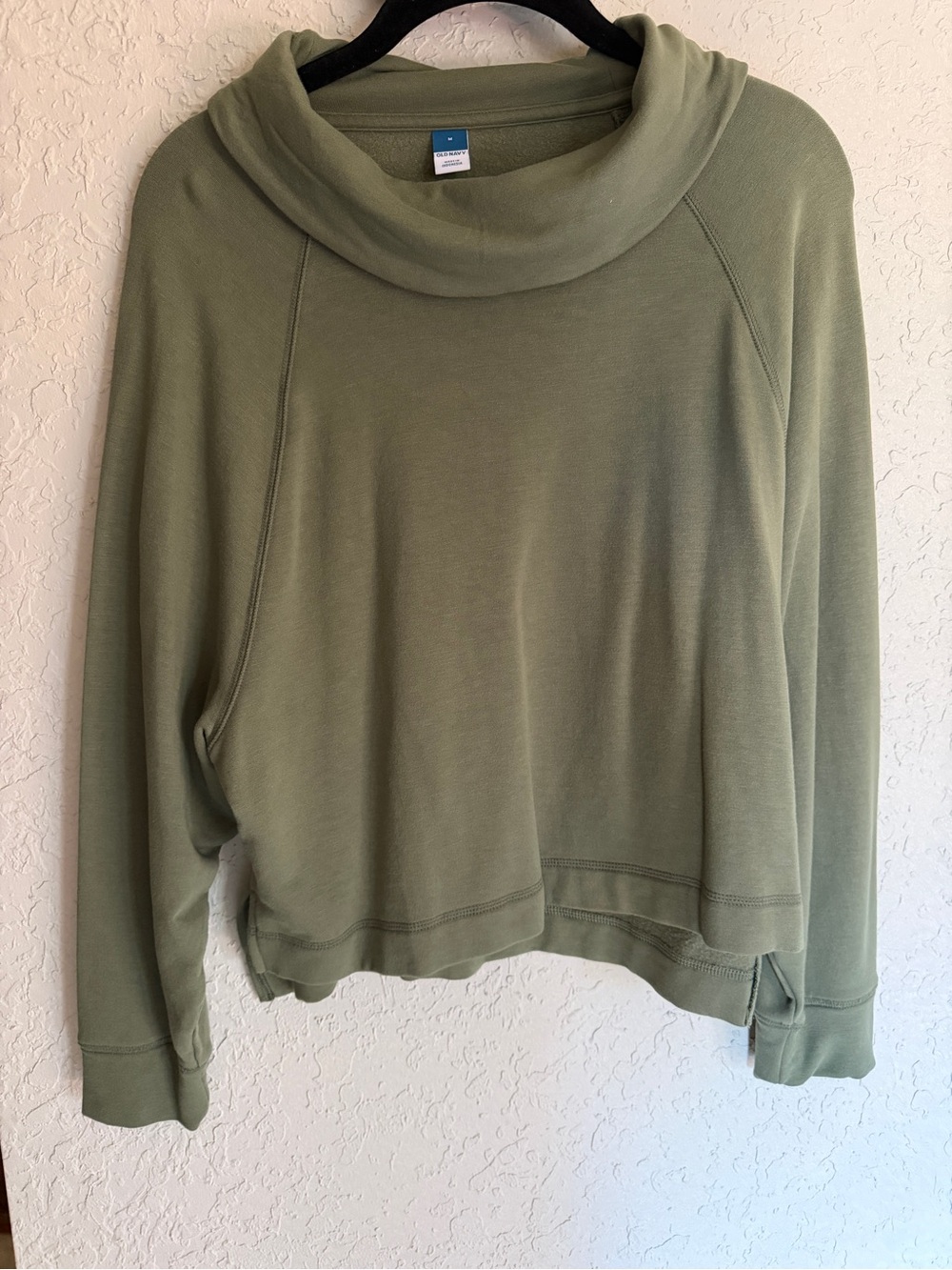 Old Navy Olive Cowl Neck Pullover